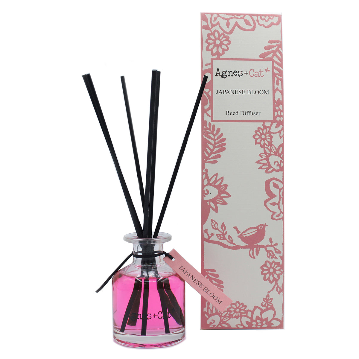 AGNES+CAT namų kvapų difuzorius JAPONIŠKI ŽIEDAI, 140 ml