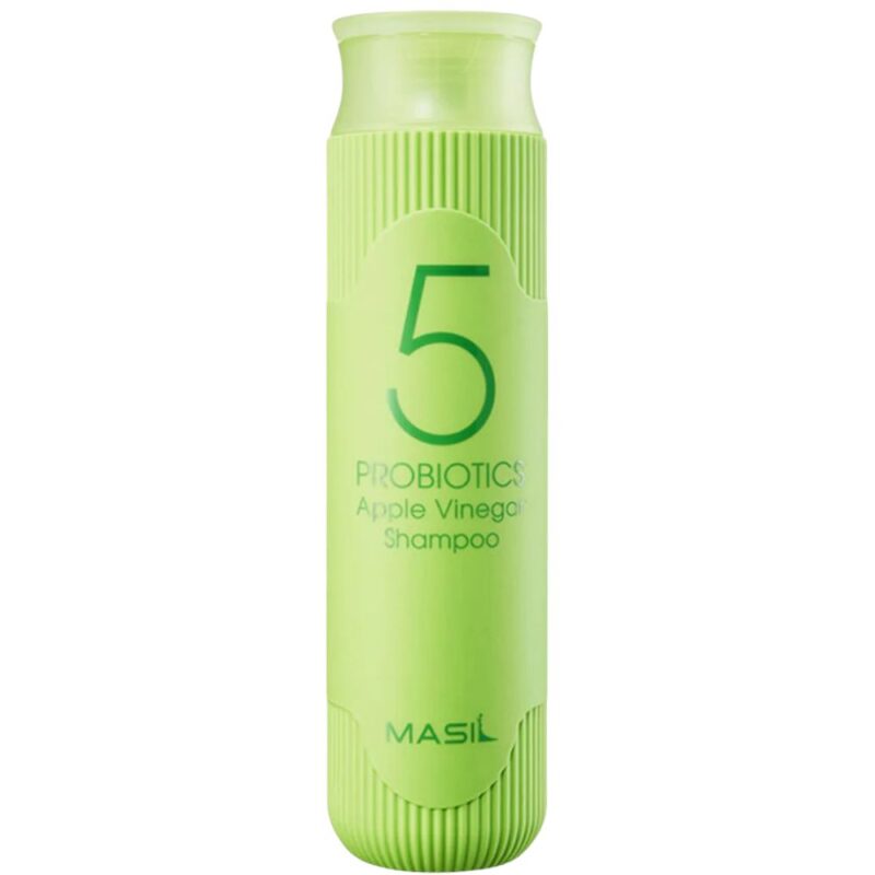 Masil – 5 probiotikų ir obuolių sidro acto giluminio valymo šampūnas, 300 ml, PAGAMINTA KORĖJOJE