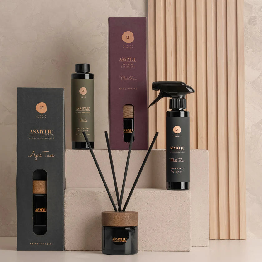 Kvapai namams su lazdelėmis „AŠ MYLIU SAVE - Tobula" 120 ml